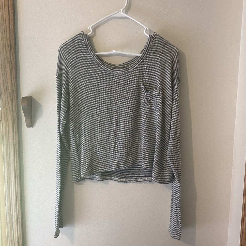 Hollister cropped sweater
